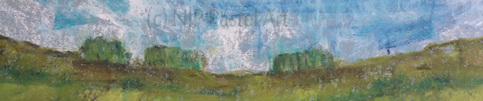 Three Clumps by NJP Pastel Art